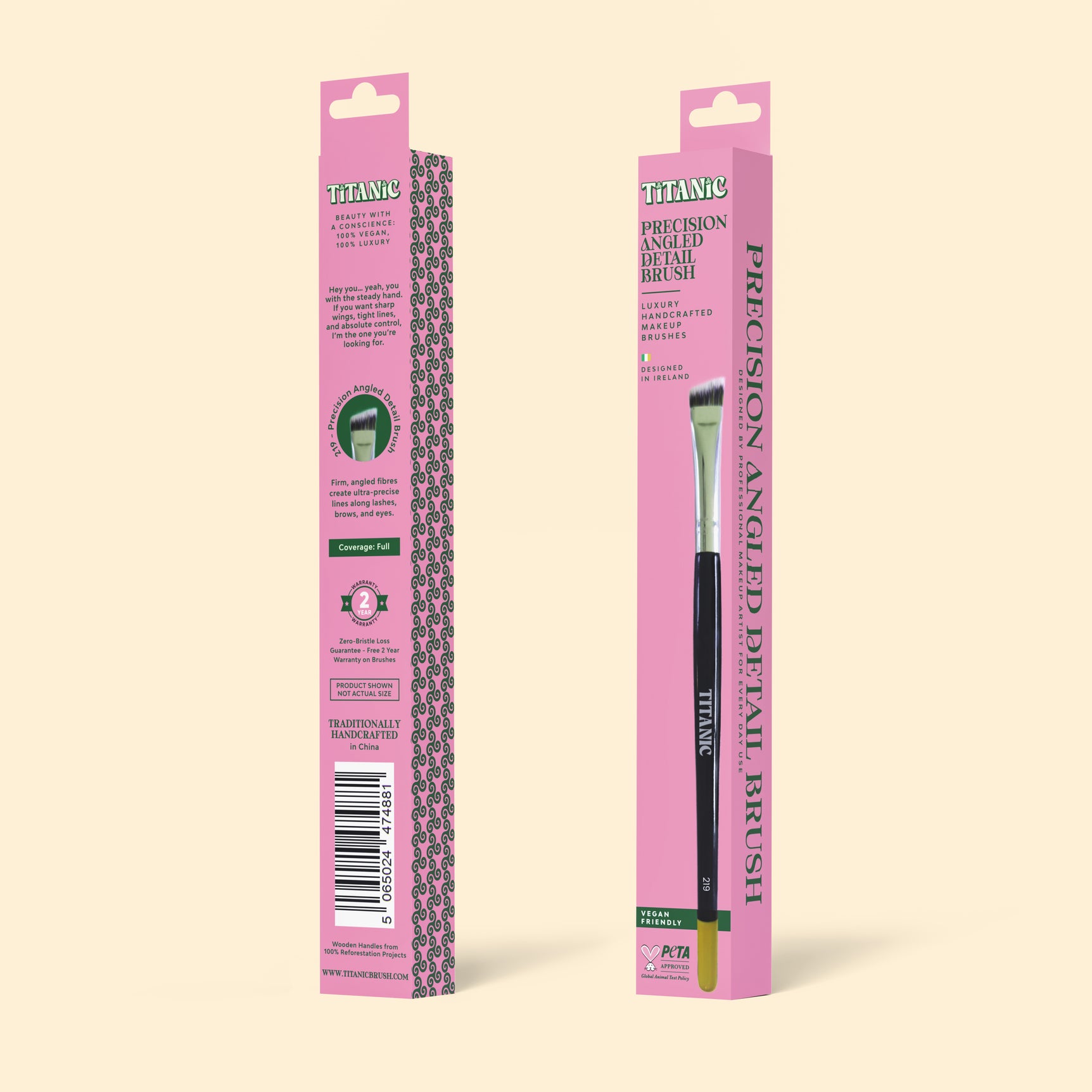 No. 219 - Precision Angled Detail Brush
