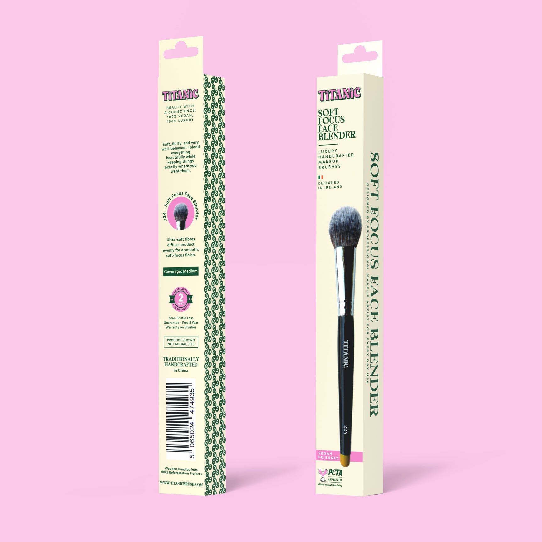 No. 224 - Soft Focus Face Blender Brush