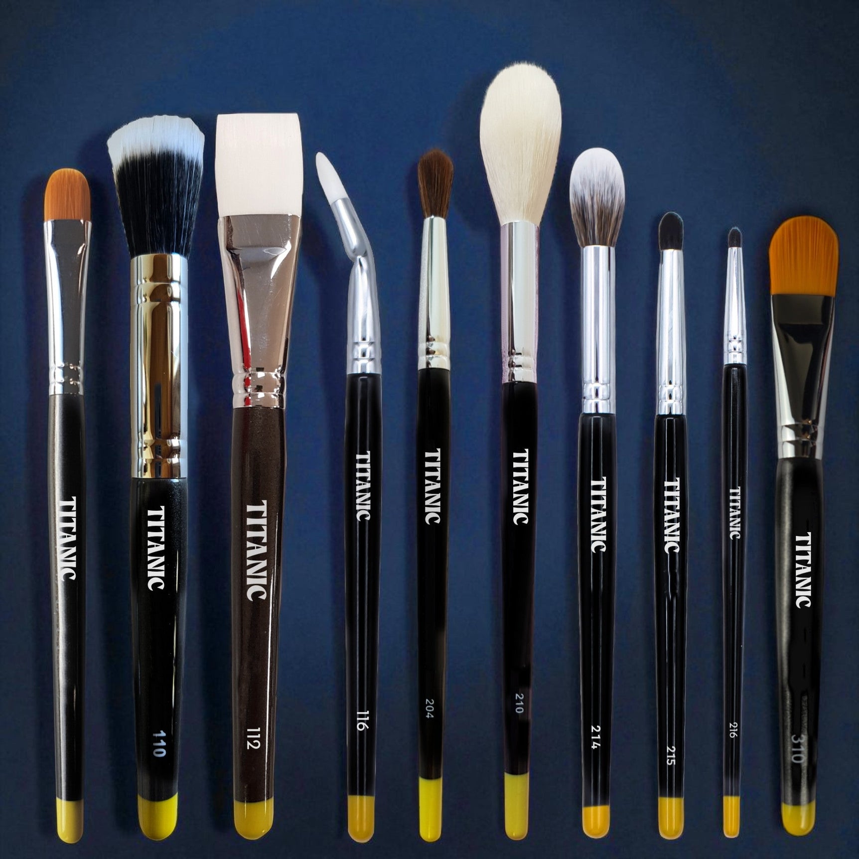 Limited Edition 'Altered Realities' – ChrisMUFX x Titanic Brush Co. | 10-Piece Brush Set (Save 20%)