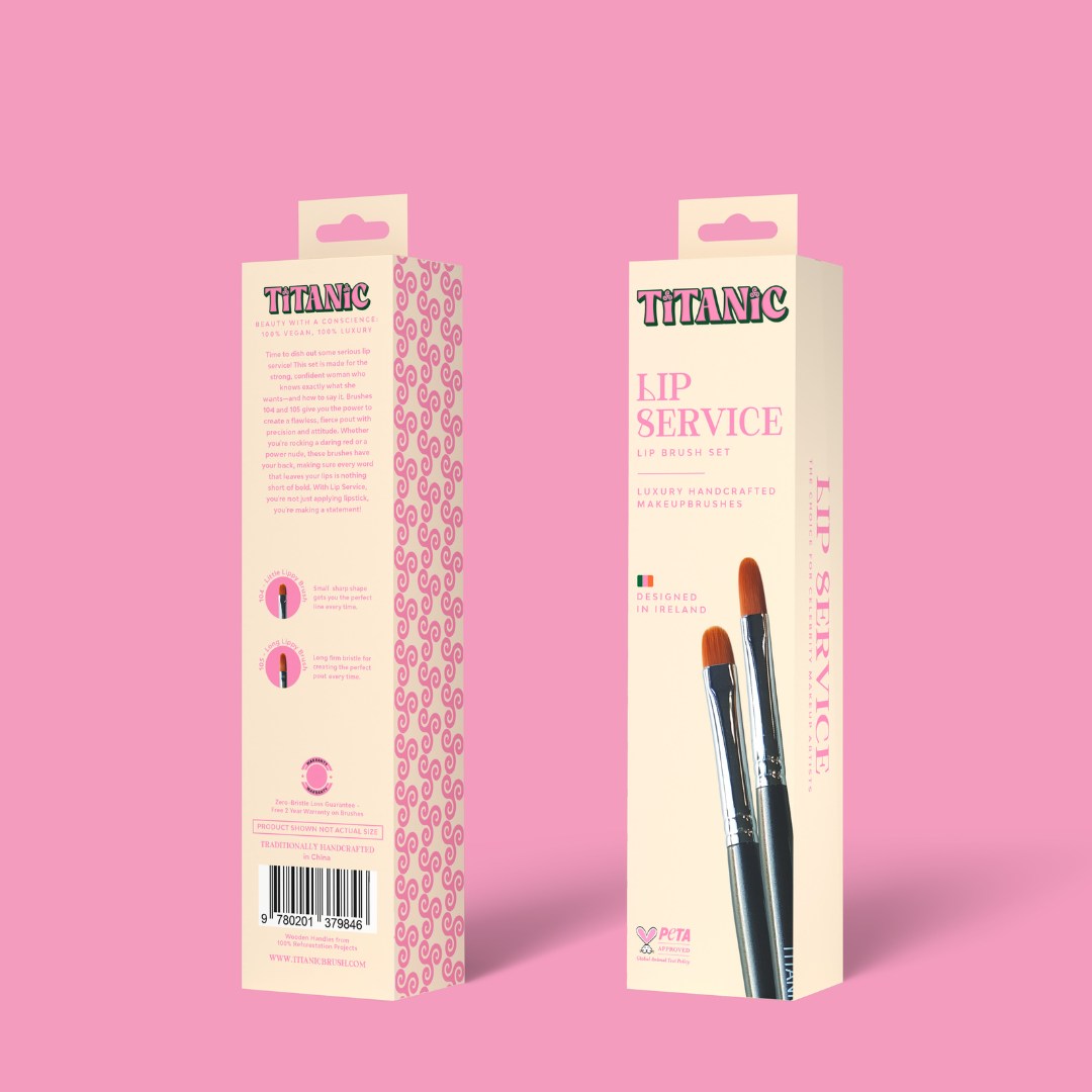 Lip Service - Lip Brush Set (RRP £20.00 - Save £5.00)