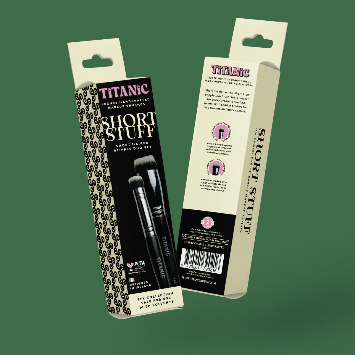 Short Stuff - Short Haired Stipple Duo Set