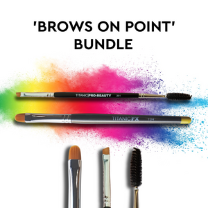 'Brows on Point' Bundle //  2 piece Brush Set (Save £5.00)