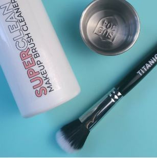 Elevate Your Beauty Ritual: The Power of Titanic Brush's 'SuperClean' Brush Cleanser