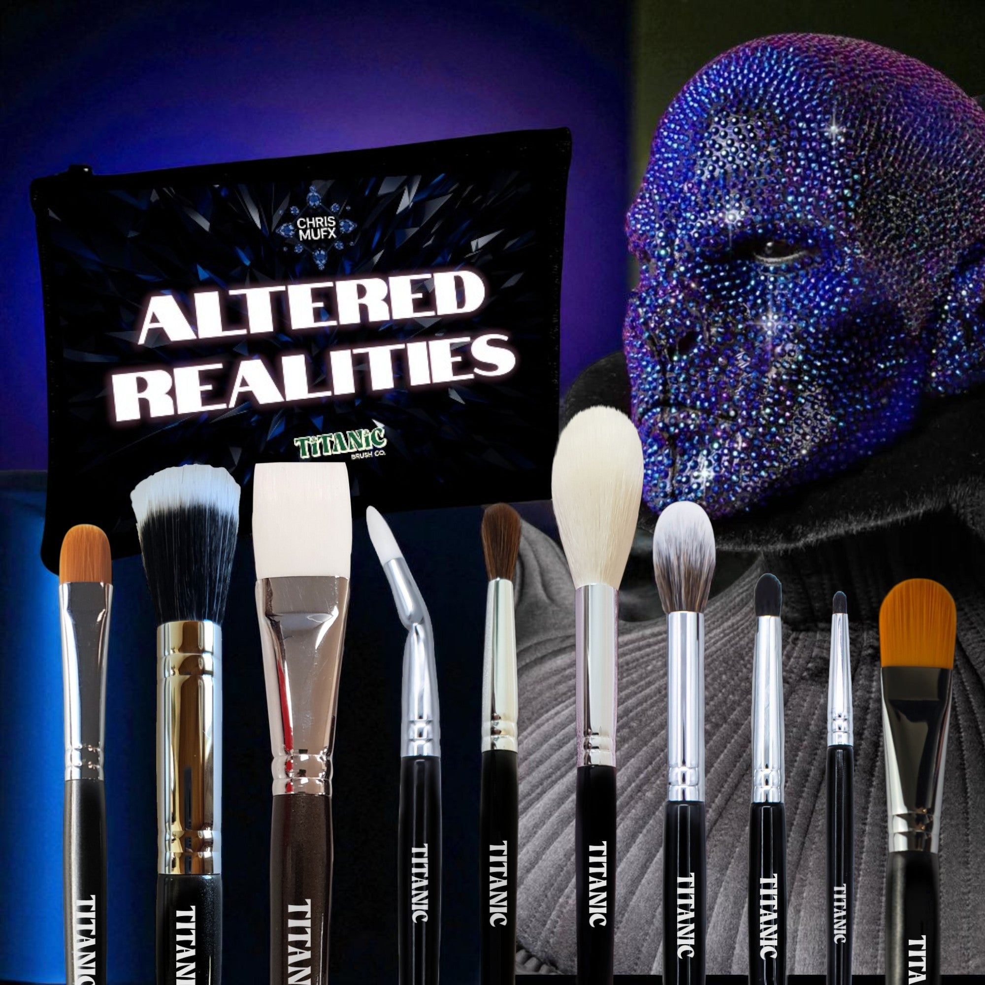 Altered Realities' Brush Set – ChrisMUFX x Titanic Brush Co.