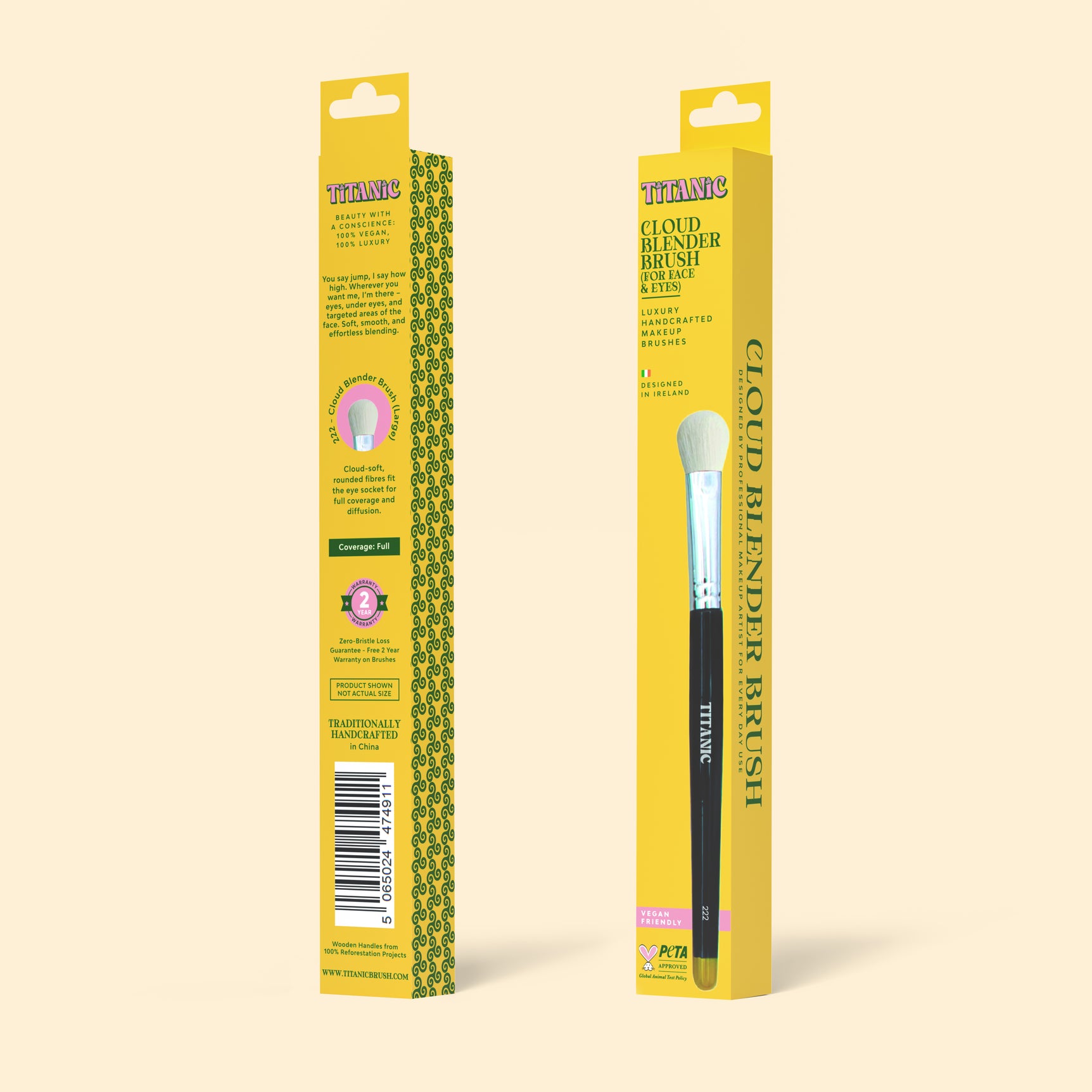 No. 222 - Cloud Blender Brush (For Face & Eyes)