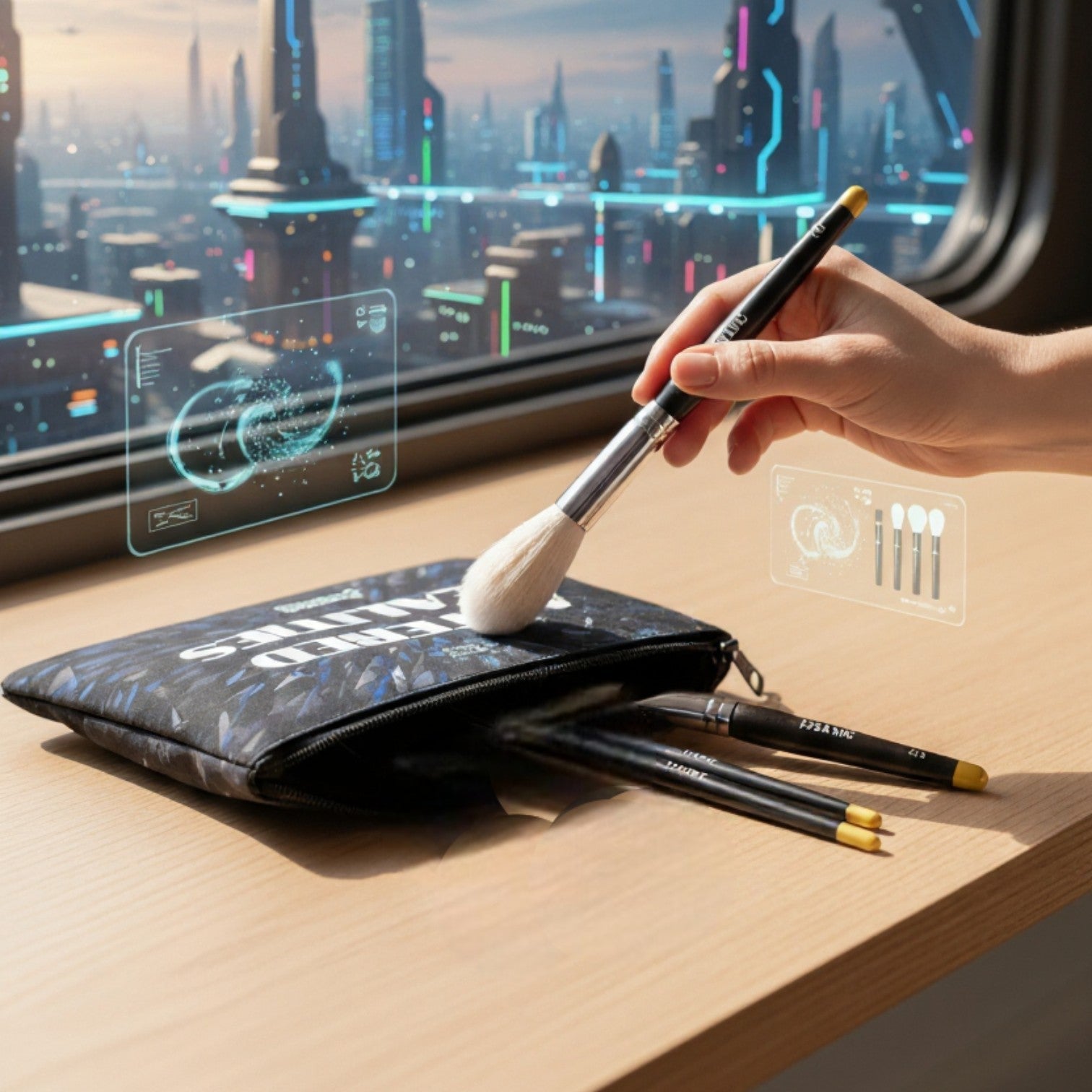 Limited Edition 'Altered Realities' – ChrisMUFX x Titanic Brush Co. | 10-Piece Brush Set (Save 20%)