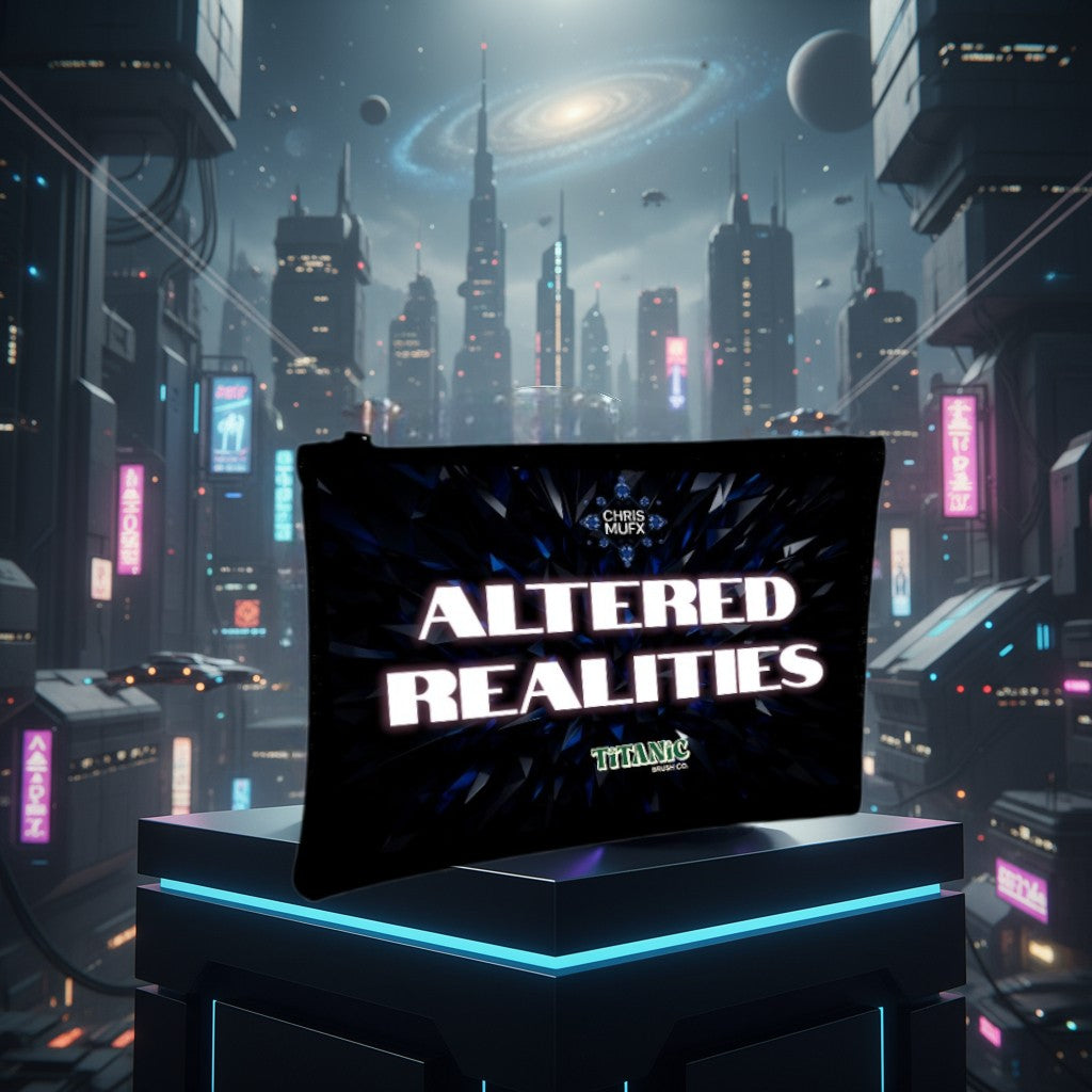 Limited Edition 'Altered Realities' – ChrisMUFX x Titanic Brush Co. | 10-Piece Brush Set (Save 20%)