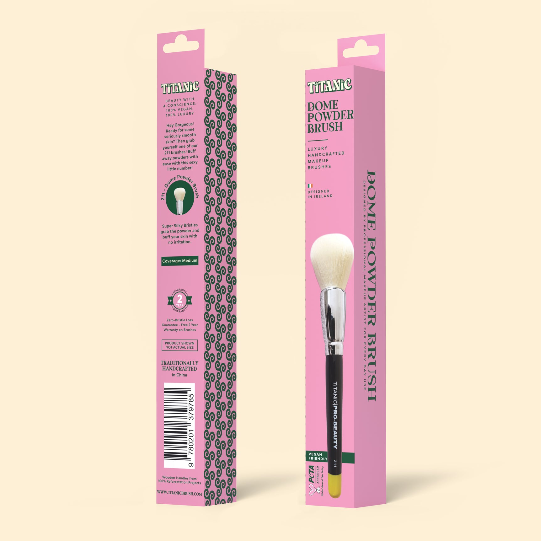 No. 211 - Dome Powder Brush