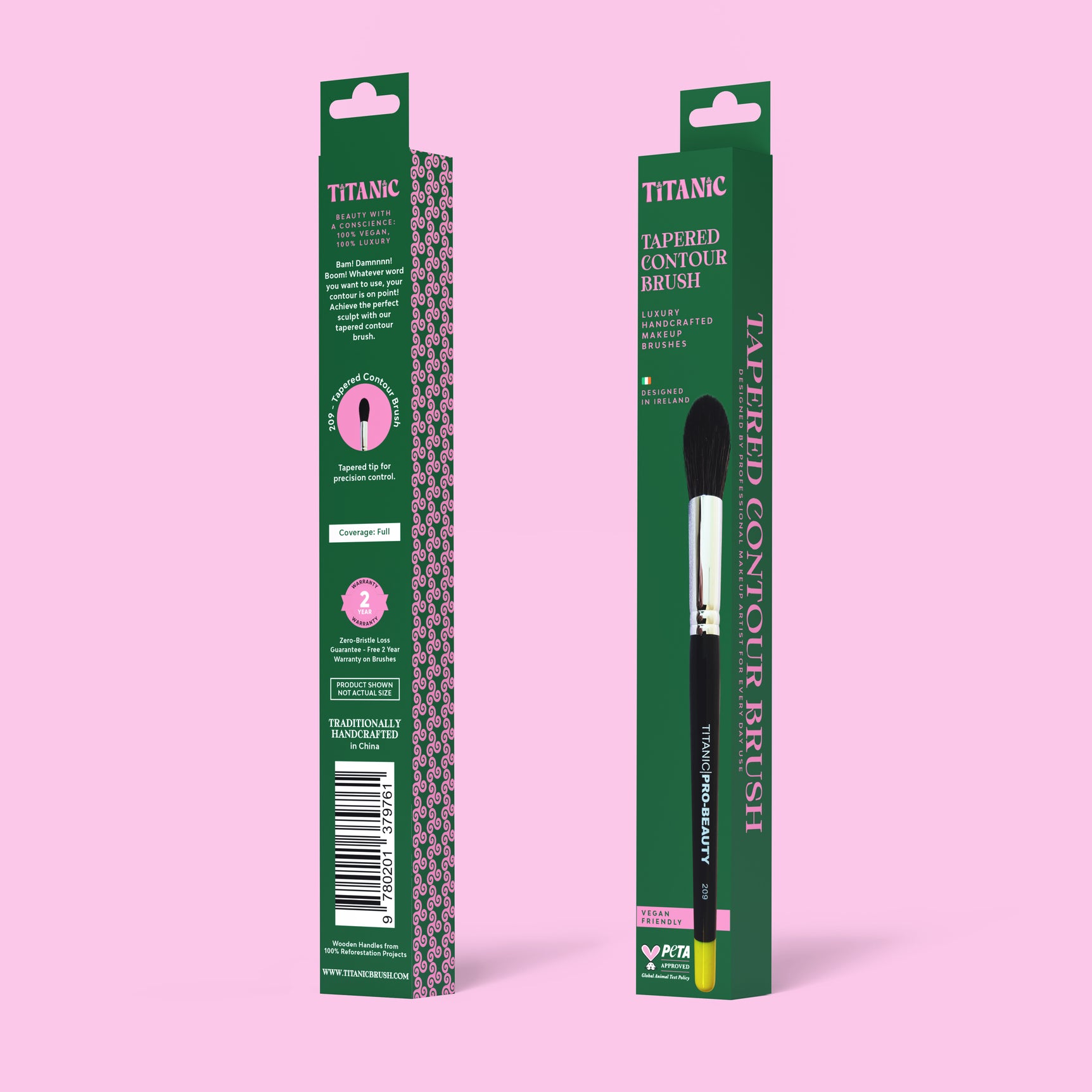 No. 209 - Tapered Contour Brush