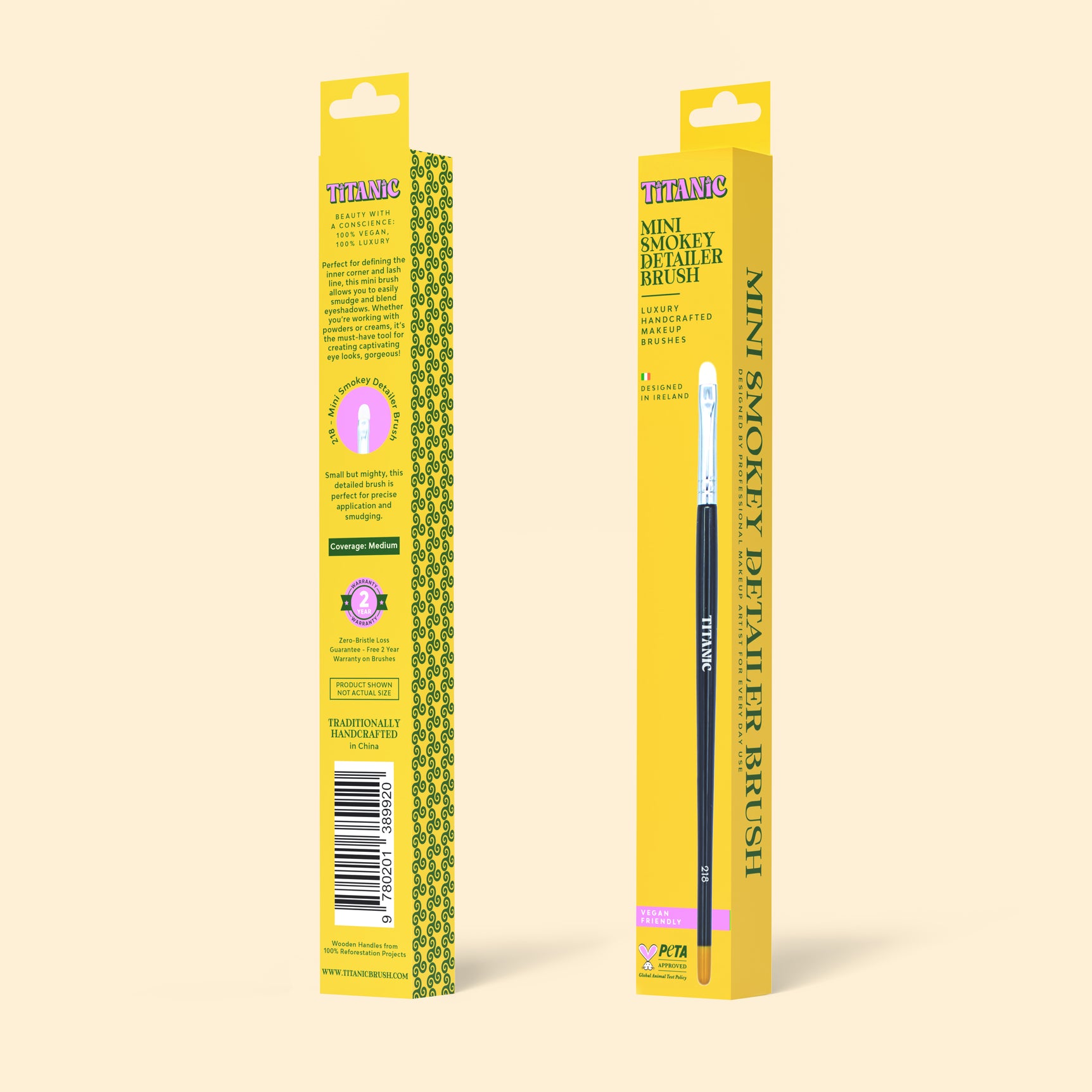 No. 218 - Mini Smokey Detailer Brush