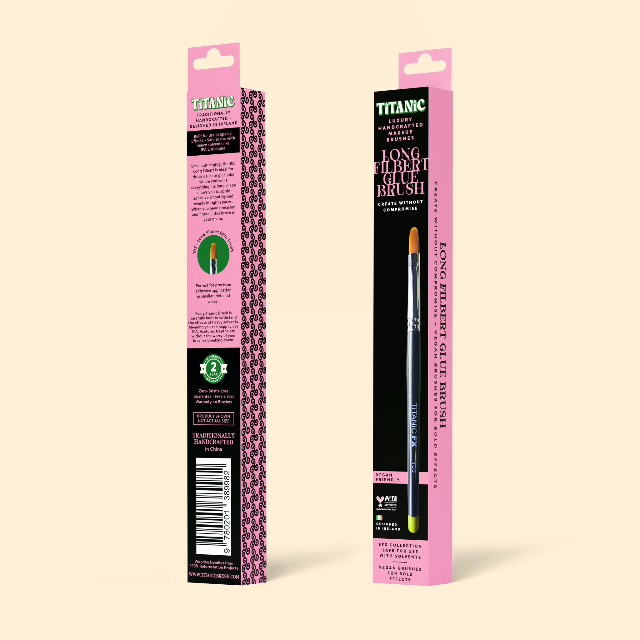 No. 105 - Long Filbert Glue Brush