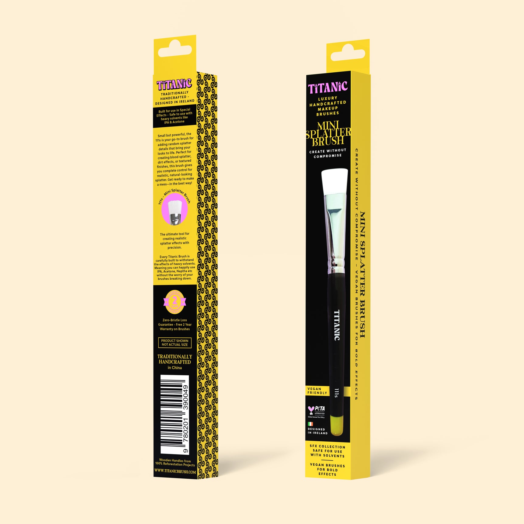 No. 111s - Mini Splatter Brush