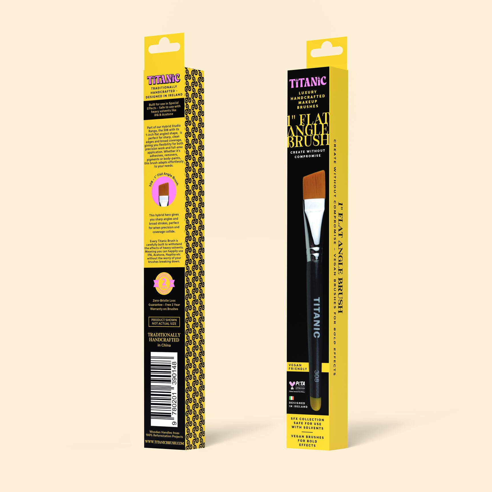 No. 308 - 1" Flat Angle Brush