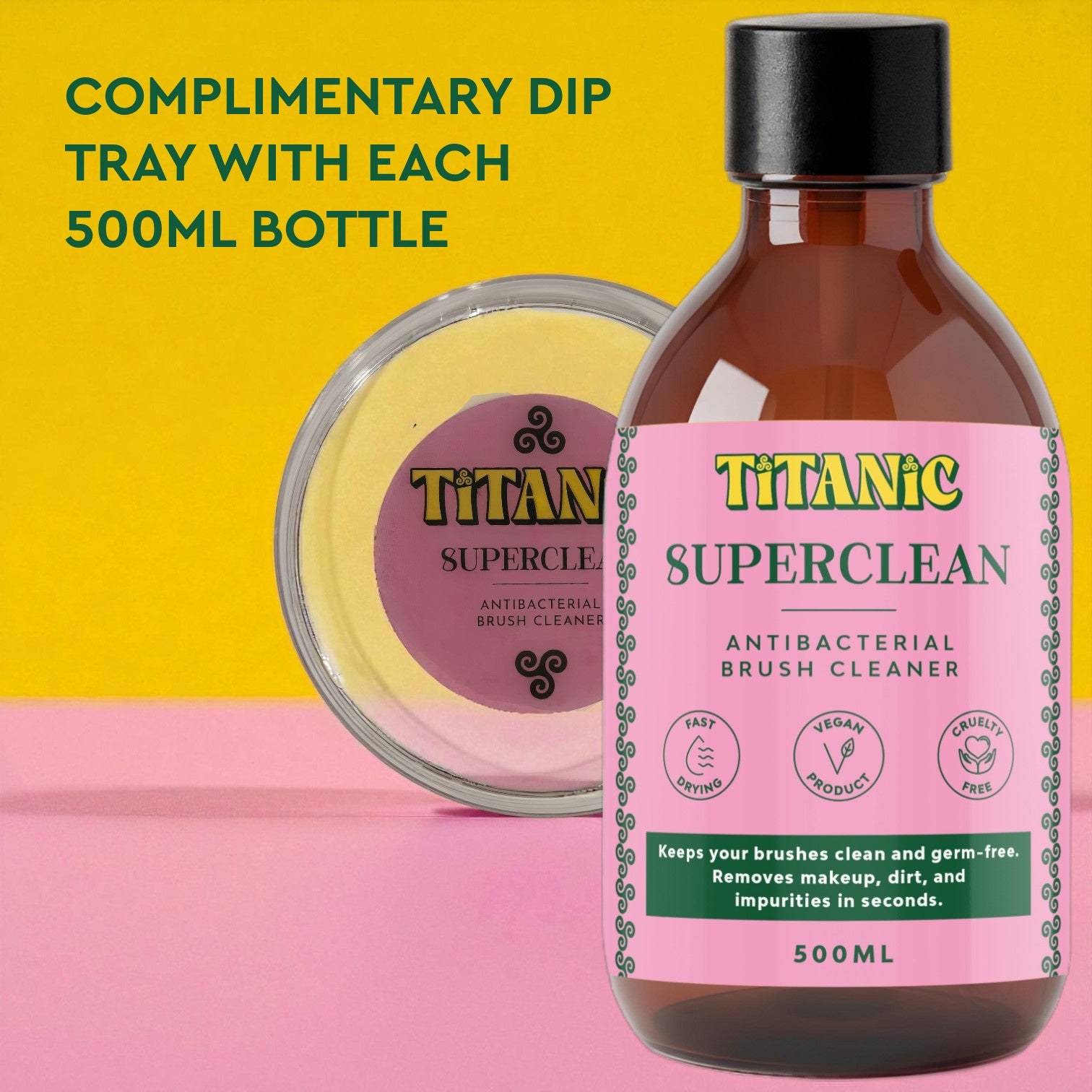 SUPERCLEAN | Antibacterial Brush Cleaner