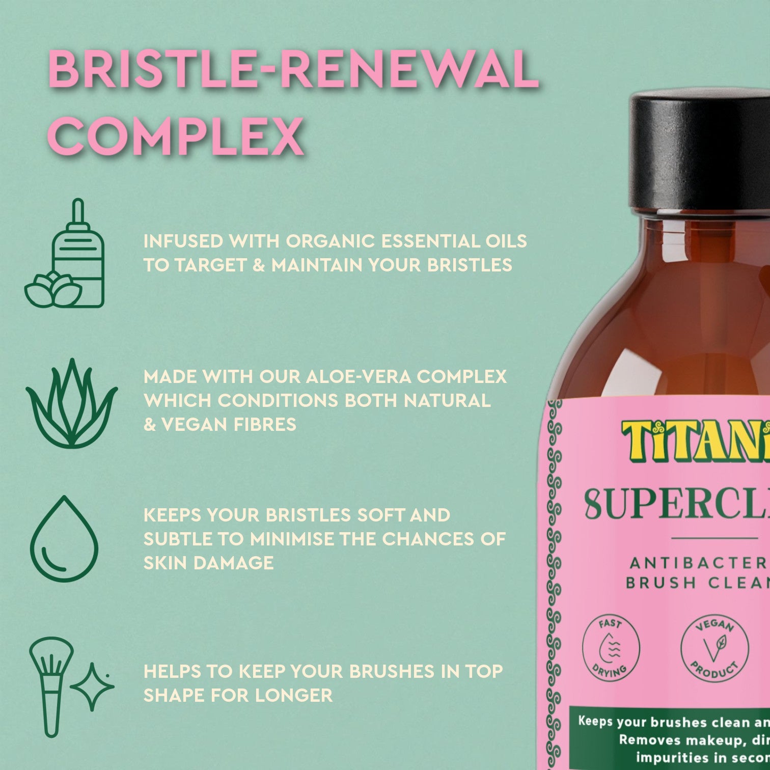 SUPERCLEAN | Antibacterial Brush Cleaner