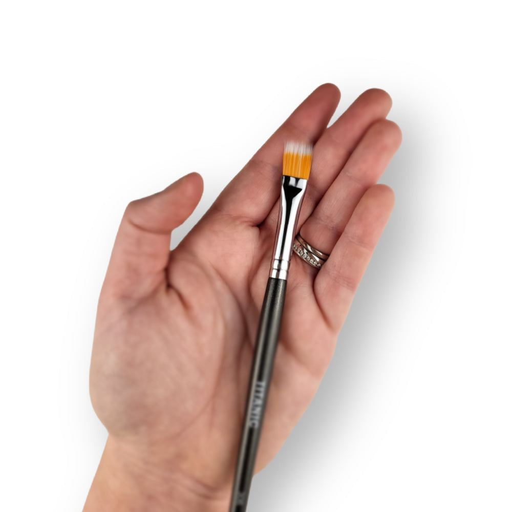 No. 306 - 1/2" Flat Duo-Fibre Stipple Brush