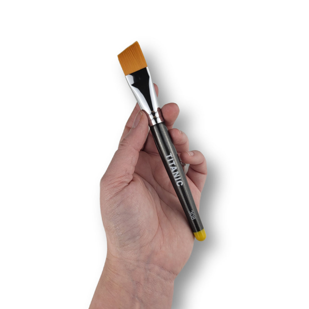 No. 308 - 1" Flat Angle Brush