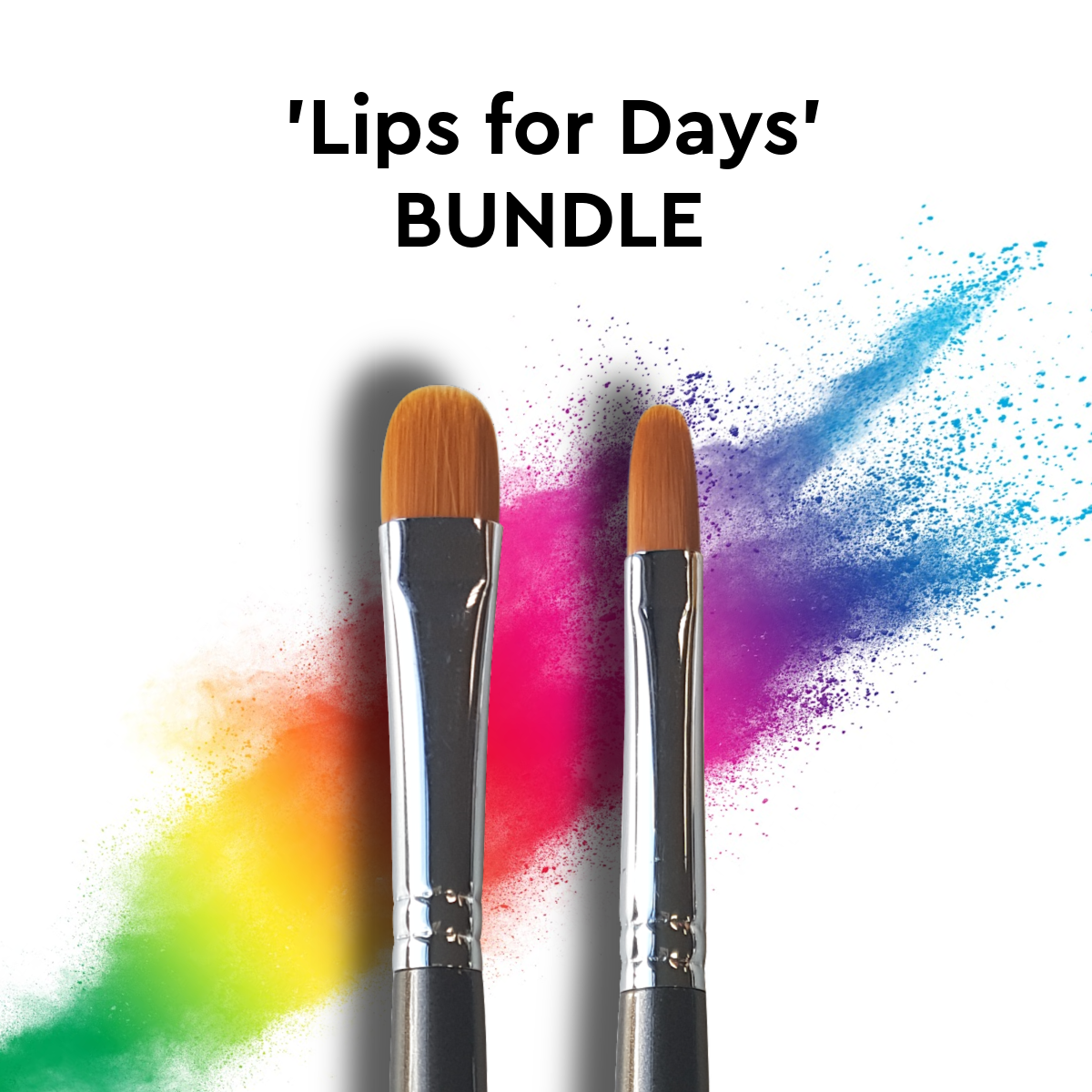 'Lips for Days' Bundle //  2 piece Brush Set (Save £4.50)