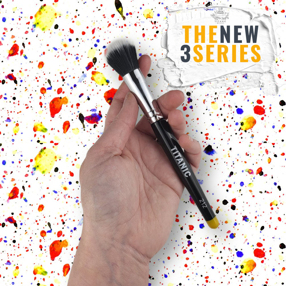 NEW 3 Series - No. 212  - XL Duo-Fibre Brush