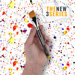 NEW 3 Series - No. 308  - 1" Flat Angle Brush