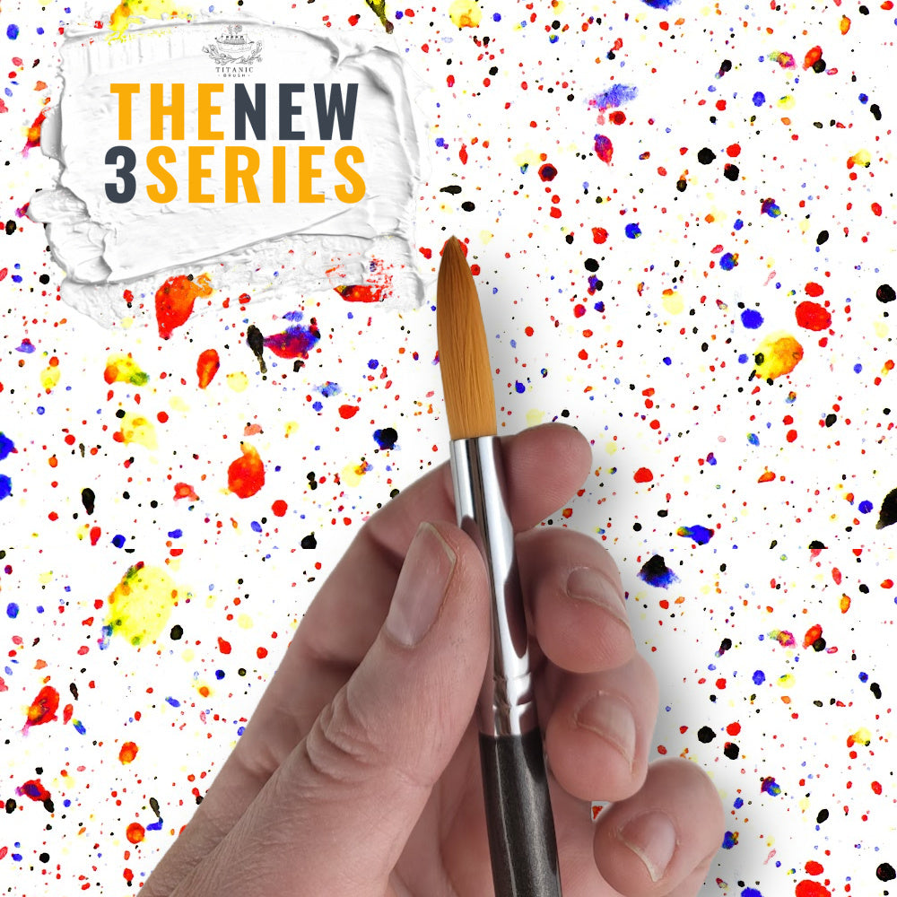 NEW 3 Series - No. 309  - Large Round Brush