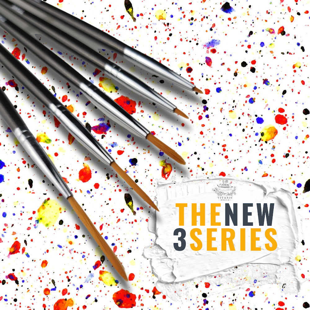 NEW 3 Series -  5 piece Itty Bitty Liner Brush Collection