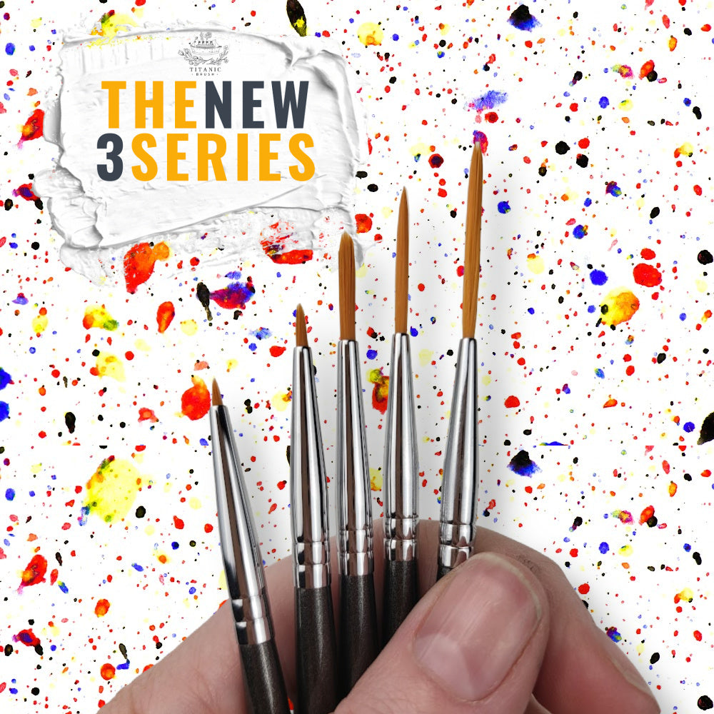 NEW 3 Series -  5 piece Itty Bitty Liner Brush Collection